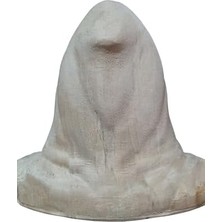 Ahşap Dekoratif Büst Heykeli Iskeletor