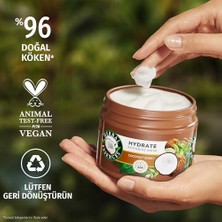Herbal Essences Nemlendirici Saç Bakım Maskesi 300 ml Hindistan Cevizi Kokulu Vegan Formül ile Besleyici