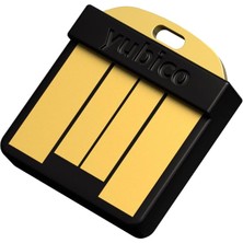 Yubikey 5 - Iki Faktör Kimlik Doğrulama USB Anahtarı, Usb-A Bağlantı Noktasına Uyar - Çevrimiçi Hesaplarınızı Şifre Than ile Koruyun, Fido Sertifikalı USB Şifre Anahtarı, Ekstra Kompakt Boyut