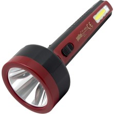 Çift LED El | 5W + 2W Cob Led, 900 Lümen, Type-C Şarjlı, Çok Işık Modlu, 2.5 Saat Kullanım, 4 Saat Şarj Süresi, Taşınabilir Aydınlatma