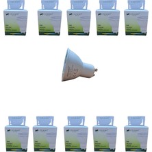 10 Adet 5W 4000K GU10 Duy 38° Gün Işığı LED Spot Ampul Uzlıght