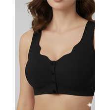 Sweet Sauna Lazer Kesim Önü Düğmeli Dikişsiz Görünmez Agraflı Çıkarılabilir Pedli Askılı Hayalet Bralet Sütyen