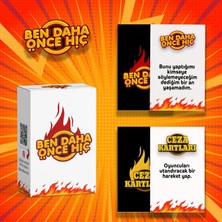 Ben Daha Önce Hiç Oyunu - Yetişkin Kutu Oyunları, Arkadaş, Aile, Cafe Kutu Oyunu - Cezalı Itiraf Oyunu