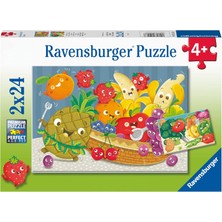 2X24 Parçalı Puzzle Meyveler
