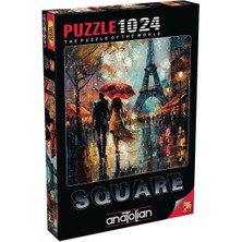 Puzzle - Pariste Aşk / 1000 Parça Puzzle, #1189