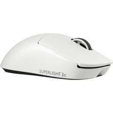 G Pro x Superlight 2c Kablosuz Oyuncu Mouse, Hafif, Hero 2 Sensör, 32.000 Dpı, Beyaz