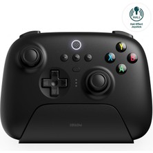 8bitdo Hall Effect 2.4g Controller ve Şarj - Siyah Windows, Pc Ipad Uyumlu