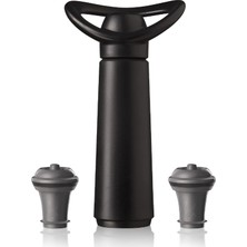 Vin Şarap Pompası Concerto 2 Tıkaçlı, Plastik, Siyah, 9875606