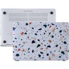 Pro Kılıf 13 Inç M1-M2 A1706-08 A1989 A2159 A2251 A2289 A2338 ile Uyumlu Terrazzonl Gri