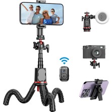 Cep Telefonu, Uzaktan Kumandalı Uzatılabilir Esnek Kamera / / /kamera Için 1/4 '' Vidalı 360 ° Dönen Mini Taşınabilir