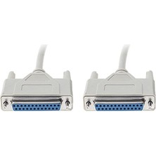 Paralel Lpt 25 Pin Dişi Dişi Yazıcı Uzatma Kablosu 2m