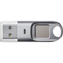 Biopass K27 USB Anahtarı - Iki Faktörlü Kimlik Doğrulayıcı - Fıdo U2F + Fıdo2 ile Usb-A - Biyometrik Parmak Izi