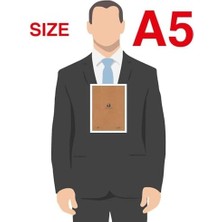 Journal 4’lü Kareli Tel Dikişli Defter Seti – Kapak, Hafif Holme Kağıt, A5 – Toplam 384 Sayfa