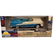 Newray 1:43 Diecast Metal Araba 1955 Oldsmobile SUPER88