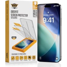 Labs 5d Glass Easyfit 2 Adet Kolay Uygulama Aparatlı Ekran Koruyucu Temperli Şeffaf Cam (17 / 17 Pro/ 16 Pro)