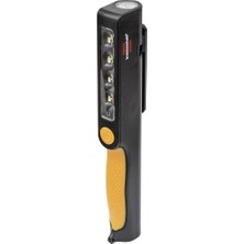 LED Lamba/kullanışlı LED Pil Clipleuchte (Çalışma Lambası Akkubetrieben, Dahil Dönebilen Clip ) Renk: Siyah/sarı, 1 Adet, 1175890