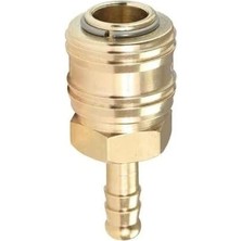 Kompresör Hortum Bağlantı Parçası, Stoper Hava Jakı, 10 mm Çapında, Gövde