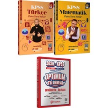 Yediiklim Yayınları 2026 Kpss Atölye Serisi Türkçe Matematik Video Ders Notları - Optimum 5 Deneme