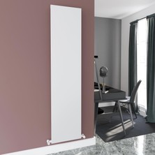 Lojimax Alüminyum Dekoratif Radyatör Sosa 1800 x 608 3  Dilim | Dokulu Beyaz | Yüksek Isıl Güç | 5 Yıl Üretici Garantisi