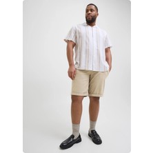 Jack & Jones Jack&jones 11232570 Buyuk Beden Erkek Chıno Sort