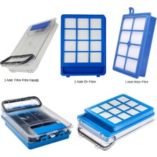 Magic Bags Philips Uyumlu Ön Filtre - Hepa Filtre - Filtre Haznesi | CP1161 ve CP0484