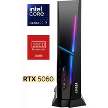 MSI Msı Mpg Trıdent As Aı Intel Core Ultra 7 265F 2NVN5-103EU-K193 64GB 1tb RTX5060 8gb W11PRO  Masaüstü Bilgisayar