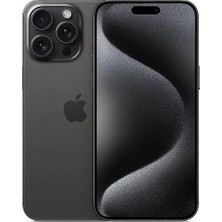 Apple Yenilenmiş IPHONE 15 Pro Max 256GB – Siyah Titanyum (12 Ay Garantili) – C Grade