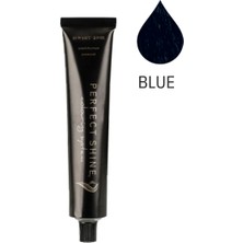 Perfect Shine Permanent Profesyonel Saç Boyası 100ml - Turuncu Karşıtı Mavi Miks Pigment(INTENSIFIER-BLUE)