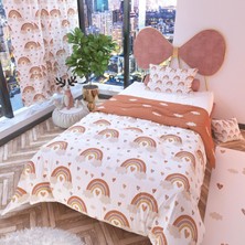 Pastel Çift Taraflı Çocuk Nevresim Takımı Polycotton
