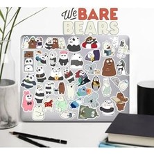We Bears Kafadar Ayılar Seri 3 Telefon Laptop Notebook Tablet Defter Matara Etiket