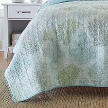 Ashley Reversible Quilt Set,, Saltwater Blue