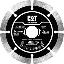 DA09001 115MM Profesyonel, Tuğla, Taşı Kesme Diski (Soketli, Aralıklı Kenar)