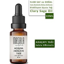 Masala Saf Adaçayı (Acı Elma) Yağı10 Ml. (Clary Sage Oil)