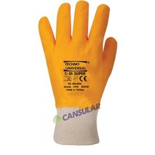 AyrStore Techno Üniversal C-35 9 No Süper Nitril Tam Kaplı Eldiven