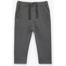 Koton Beli Ayarlanabilir Lastikli Düğmeli Pamuklu Eşofman Altı