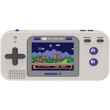 Arcade Gamer V Retro Konsol 220 Oyun Gri-Mor