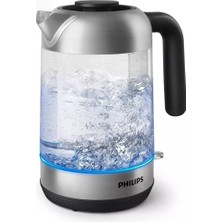 HD9339/80 Cam Su Isıtıcısı, 1,7 Litre, LED Aydınlatma, Kuru Çalışma Koruması, Mikro Süzgeç Filtresi, 2200 W