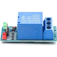 Tek Kanallı 12V Röle Modülü Tekli Röle Kartı 1 Kanal