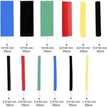 N / A Placity Makaron Set Isı Ile Daralan Kablo Seti 530 Adet