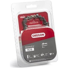 Oregon R28 Advancecut Yedek Zincir, 15,24 cm Direkli Testereler ve Motorlu Testereler Için, 28 Tahrik Bağlantısı, Pitch: 3/8 Inç Düşük Profil, 0,43 Inç Ölçer