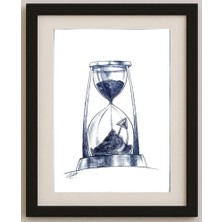 Karikatural Mina Hosseinzadeh 29X21CM Orijinal Karikatür Tablo