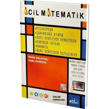 Acil Matematik Polinomlar Çarpanlara Ayırma 2. Dereceden Denklemler Karmaşık Sayılar