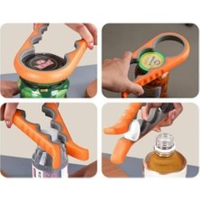 Kavanoz ve Şişe Açacağı – Turuncu Boy Ergonomik, Silikon Kaymaz Kavrama, Kavanoz ve Şişe Kapak
