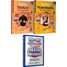 Yediiklim Yayınları 2026 Kpss Atölye Serisi Türkçe Matematik Video Ders Notları - Ortaöğretim Ön Lisans Tek Kitap Soru