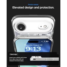 Air Ince Magsafe Kılıf Ultra Hybrid Sararma Karşıtı Duraclear™ Hava Kanalı Teknolojisi™ Askeri Sınıf Koruma Magfit Zero One Tasarım Kapak - ACS10056