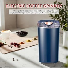 Elektrikli Kahve ve Baharat Değirmeni – 28000 Rpm Güçlü Motor, Paslanmaz Çelik Yapı, Geniş Hazne, Yedek Bıçak Hediyeli, Mama ve Lapa Yapımı Için Çok Amaçlı Otomatik Öğütücü