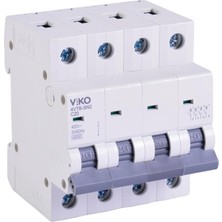 4VTB-4C20 Otomatik Sigorta 4,5ka C Tipi 4 Kutup 20A