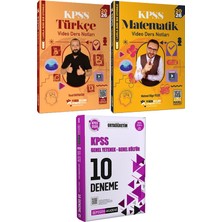 Yediiklim Yayınları 2026 Kpss Atölye Serisi Türkçe Matematik Video Ders Notları - 2026 Kpss Ortaöğretim Çözümlü 10 Deneme
