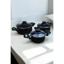 Boy Granit Tencere Takımı/sos, Yemek Isıtma Tencere Seti