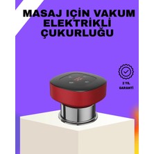 AyrStore Vakumlu Masaj Aleti Çok Kademeli Emme Isıtmalı Ev Tipi Terapi